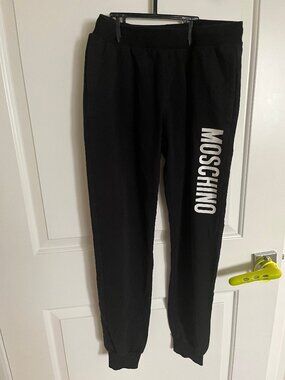 Moschino jogging pants kids teens black 14